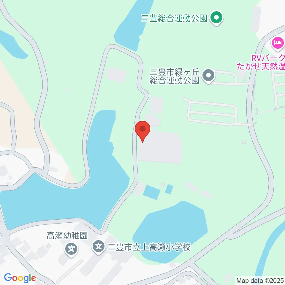 三豊市総合体育館周辺のカフェ一覧地図