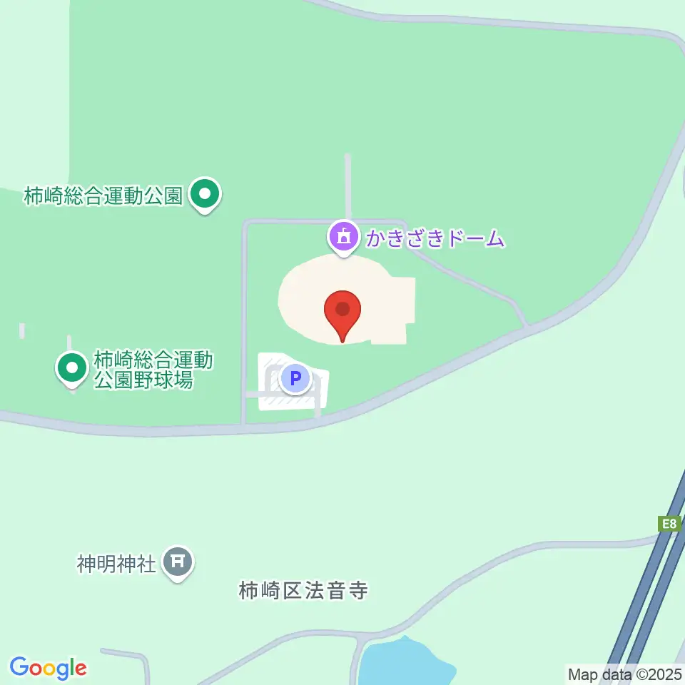 かきざきドーム周辺のカフェ一覧地図