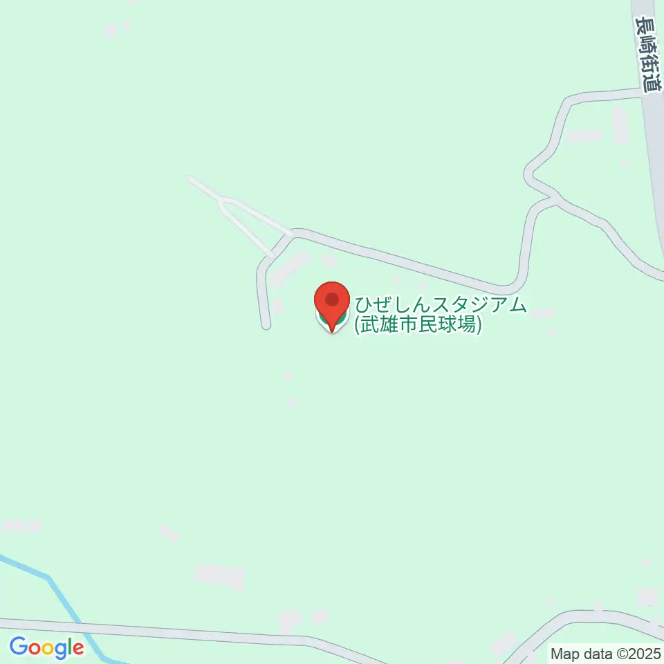 ひぜしんスタジアム周辺のカフェ一覧地図