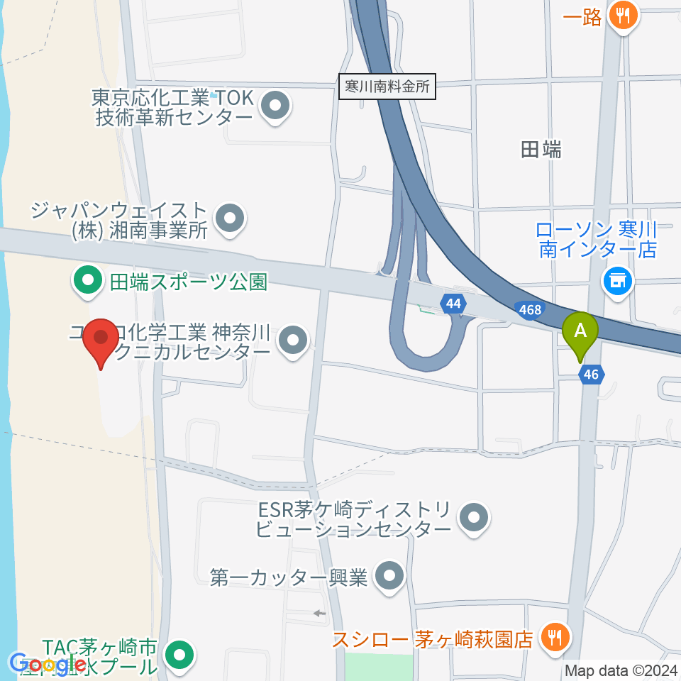 田端スポーツ公園野球場周辺のカフェ一覧地図