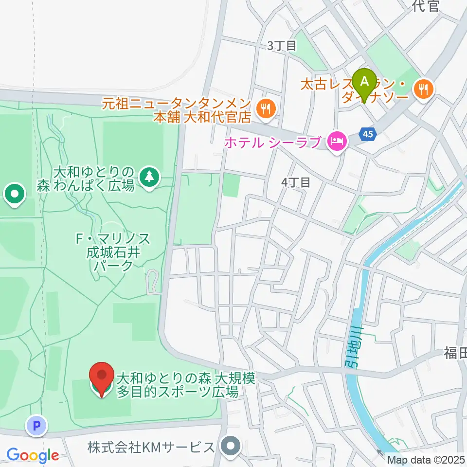 F・マリノス 成城石井パーク多目的スポーツ広場周辺のカフェ一覧地図