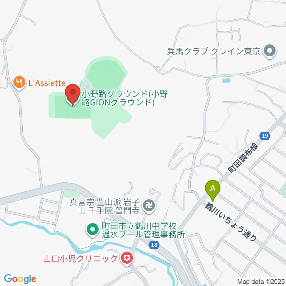 小野路GIONグラウンド周辺のカフェ一覧地図