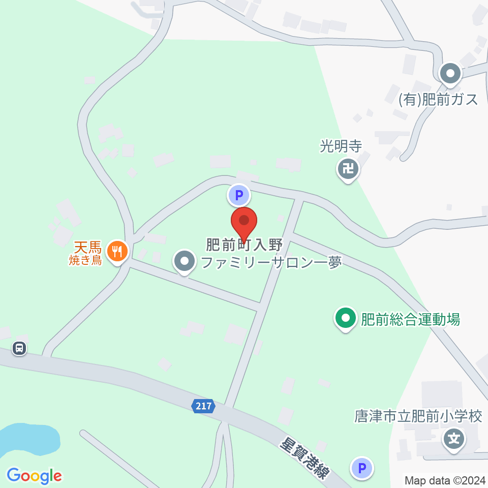 唐津市肥前文化会館ハーモニー周辺のカフェ一覧地図