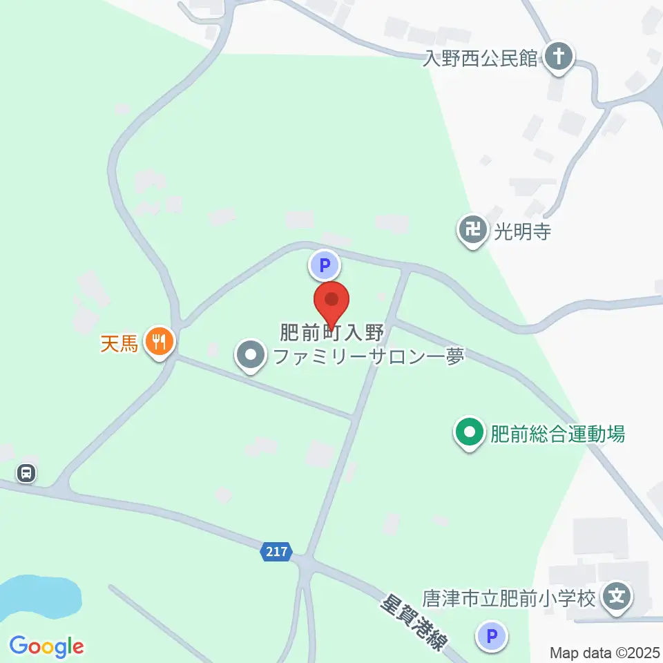 唐津市肥前文化会館ハーモニー周辺のカフェ一覧地図