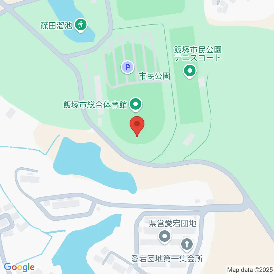 飯塚市総合体育館周辺のカフェ一覧地図