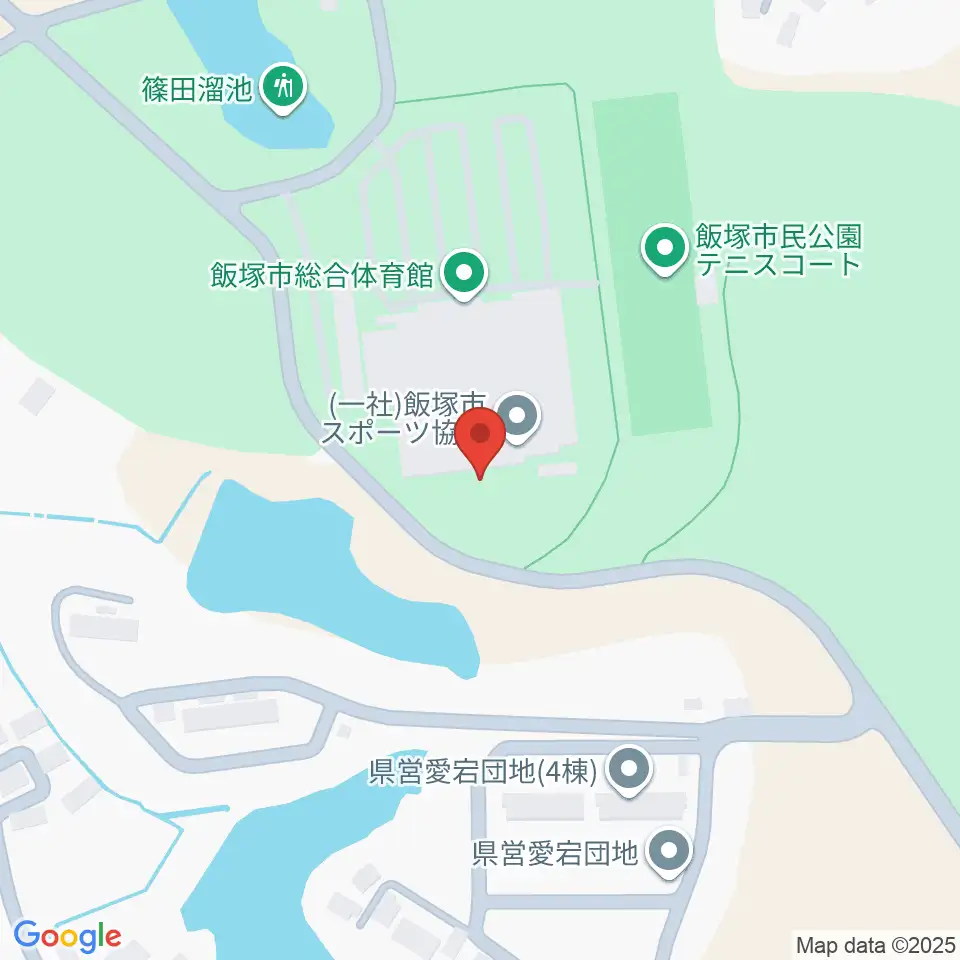 飯塚市総合体育館周辺のカフェ一覧地図