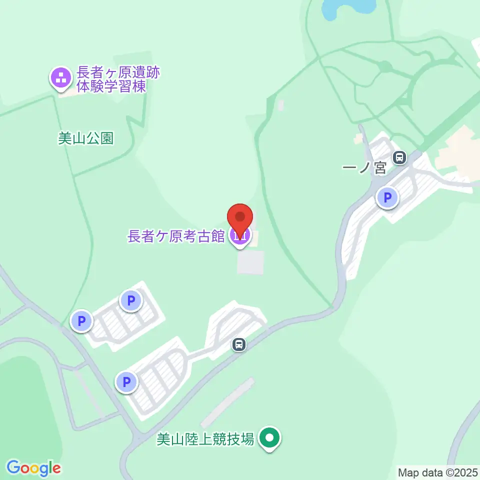 長者ケ原考古館周辺のカフェ一覧地図