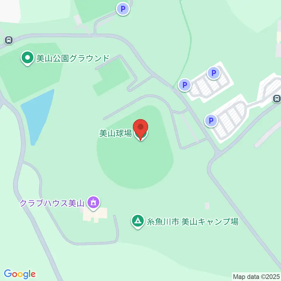 美山球場周辺のカフェ一覧地図