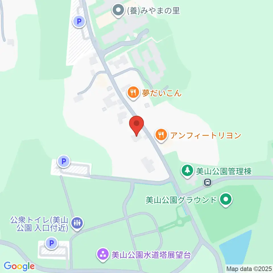 美山多目的グラウンド周辺のカフェ一覧地図