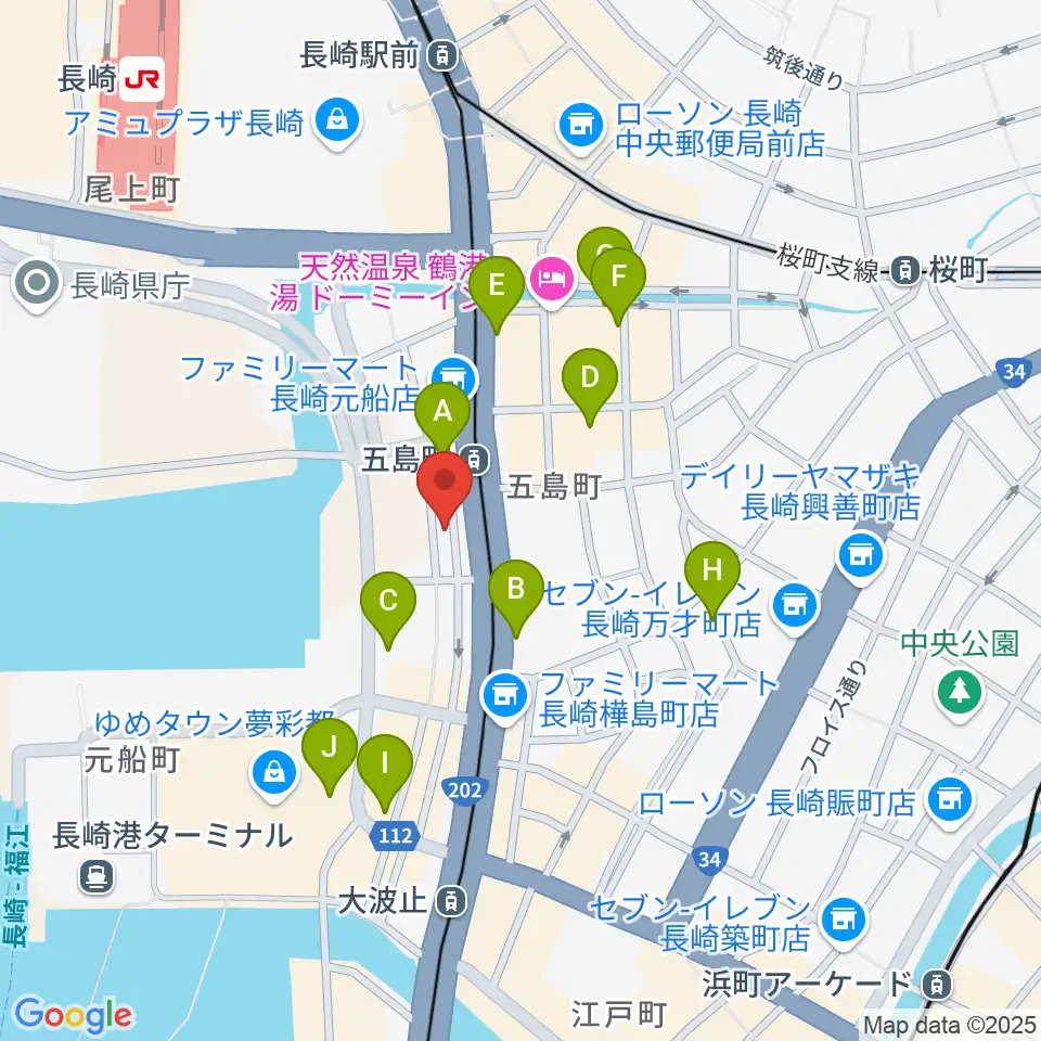 ECHO FIELD周辺のカフェ一覧地図