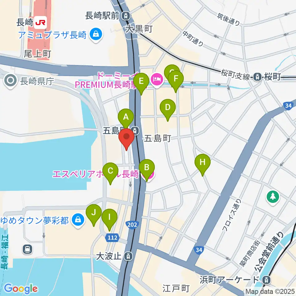 ECHO FIELD周辺のカフェ一覧地図