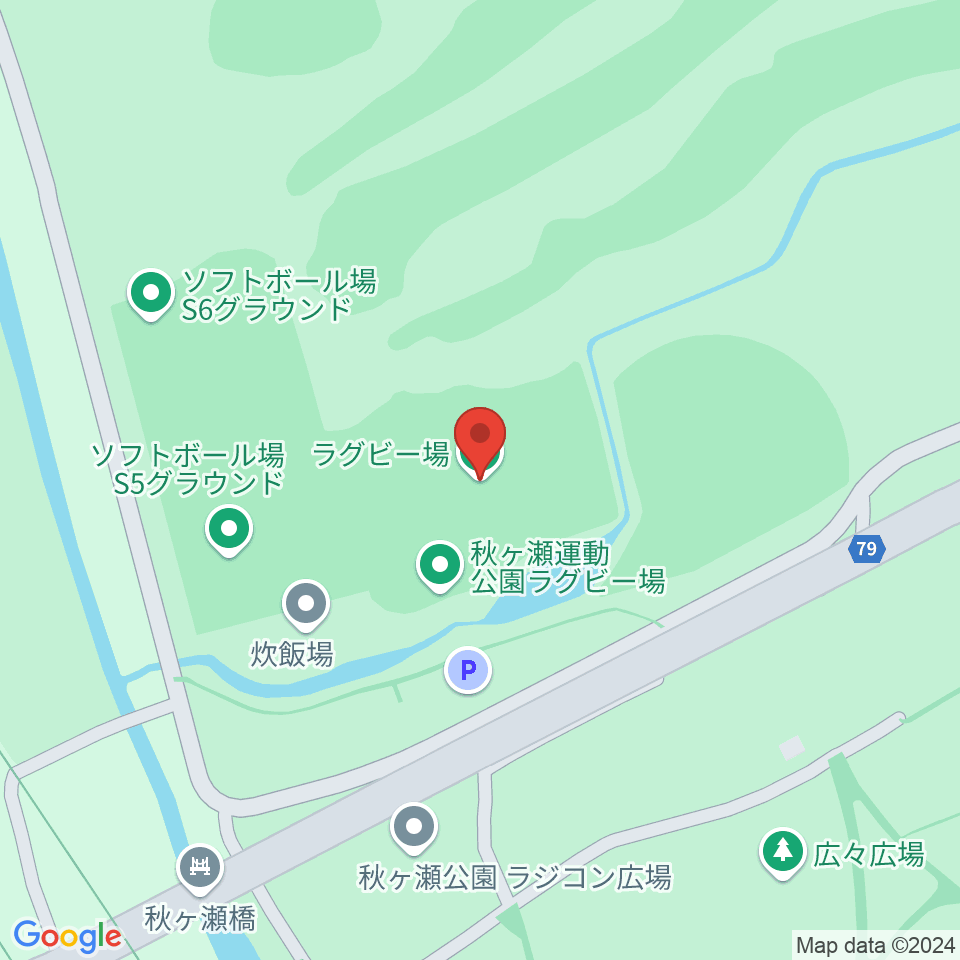 秋ヶ瀬公園ラグビー場周辺のカフェ一覧地図