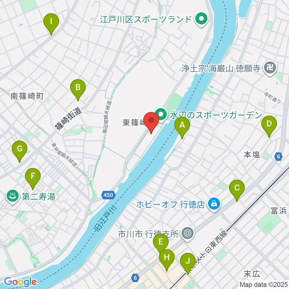 水辺のスポーツガーデン多目的広場周辺のカフェ一覧地図