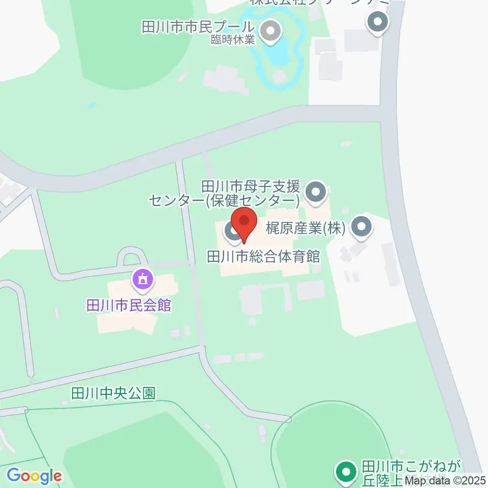 田川市総合体育館周辺のカフェ一覧地図