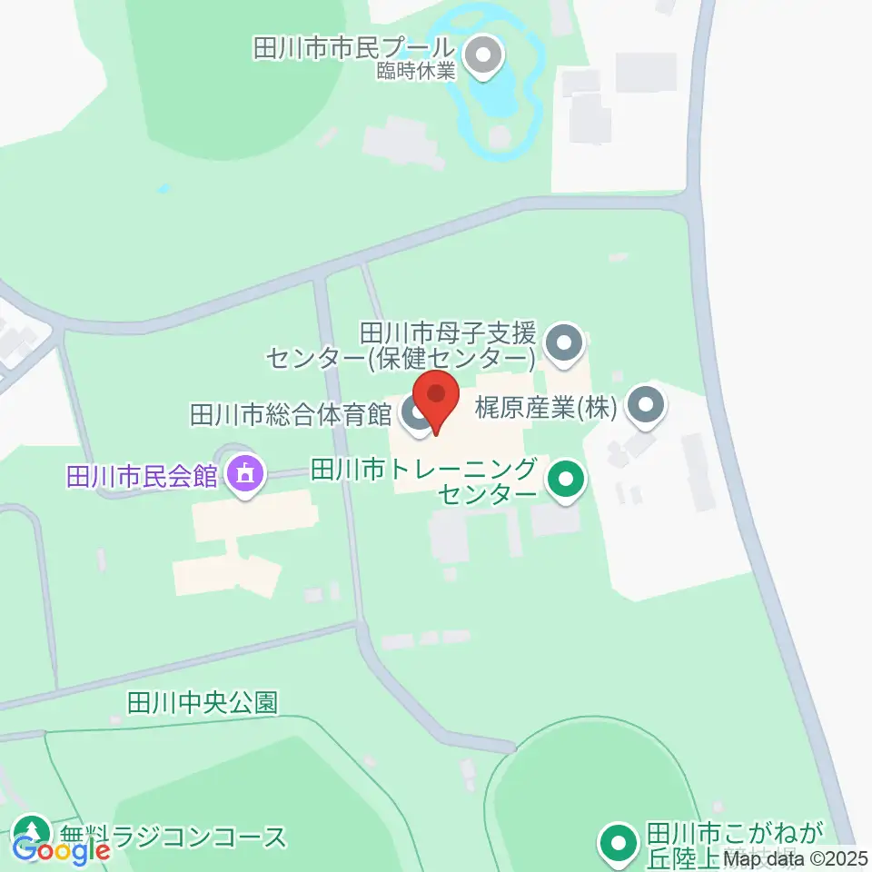 田川市総合体育館周辺のカフェ一覧地図