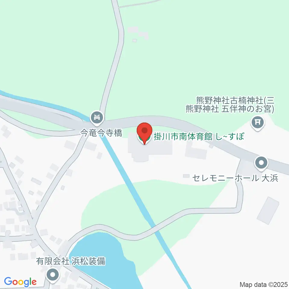 掛川市南体育館し～すぽ周辺のカフェ一覧地図