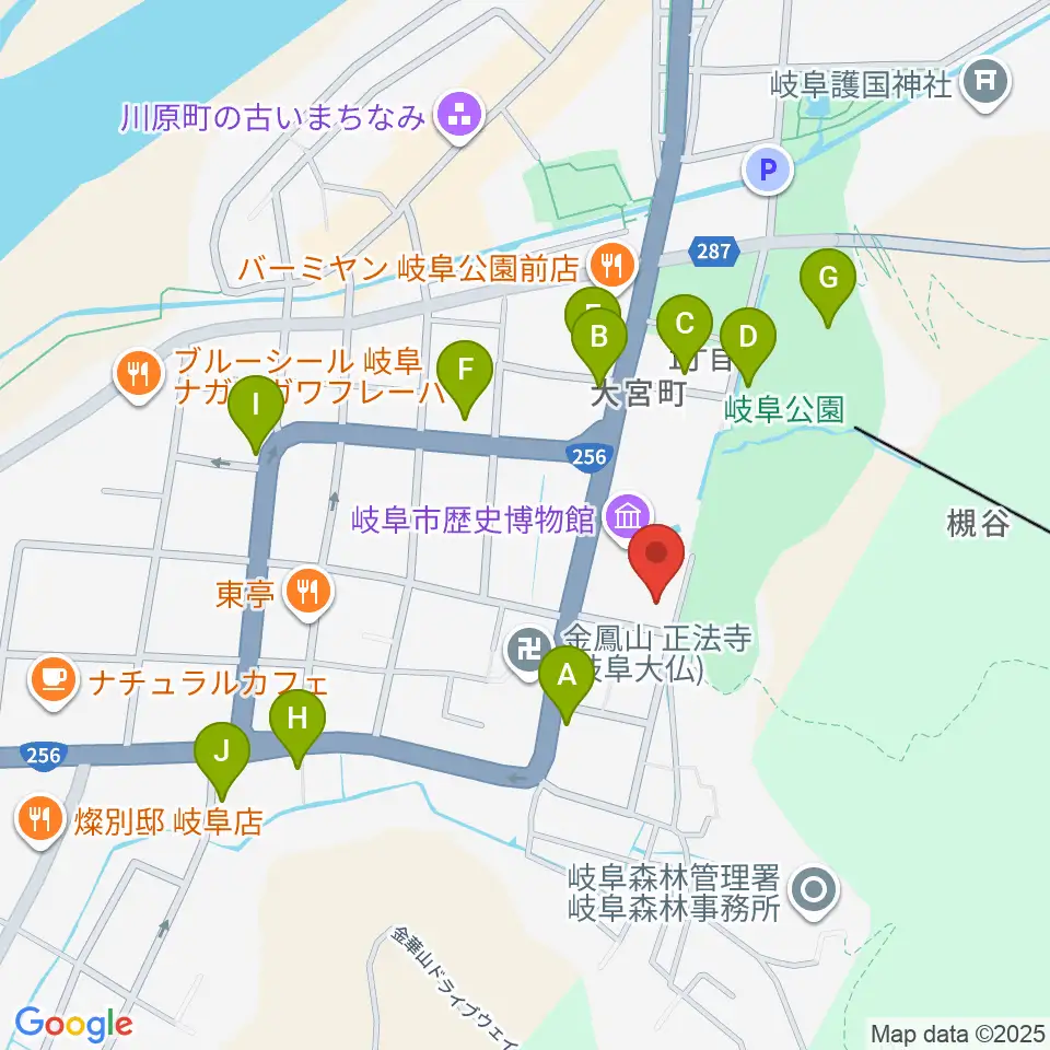 名和昆虫博物館周辺のカフェ一覧地図