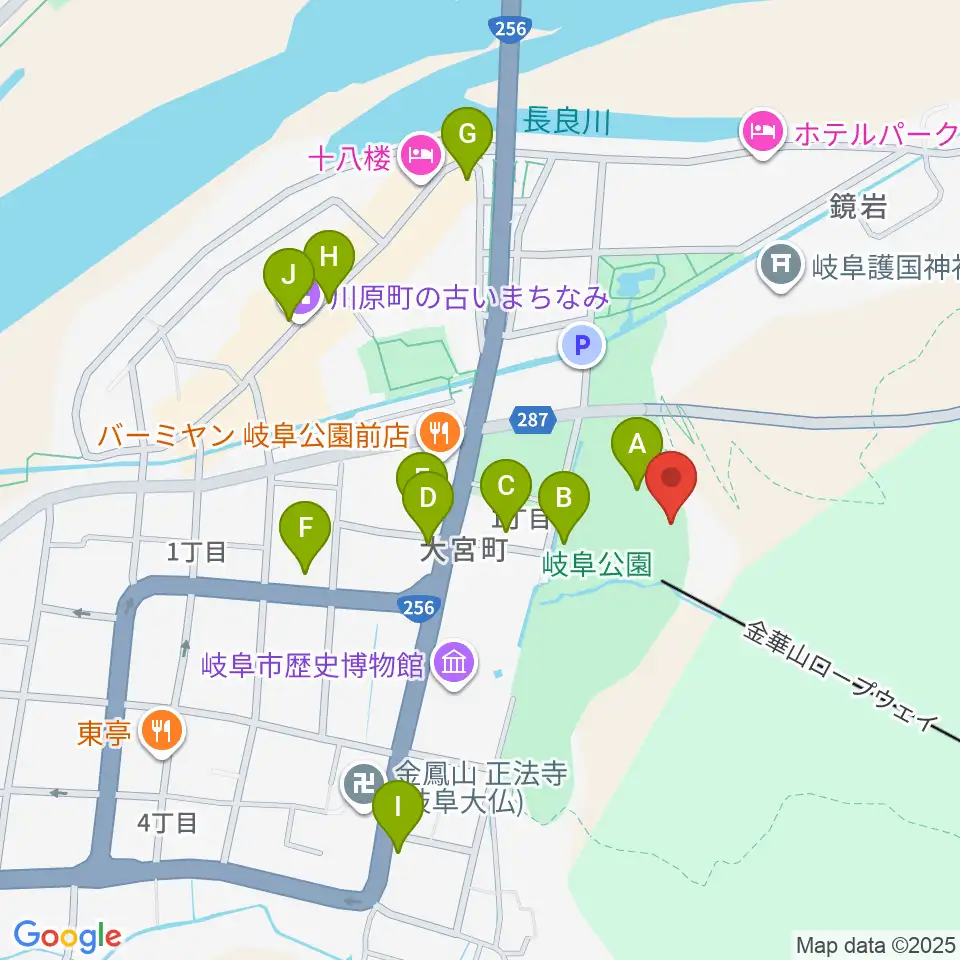 加藤栄三・東一記念美術館周辺のカフェ一覧地図