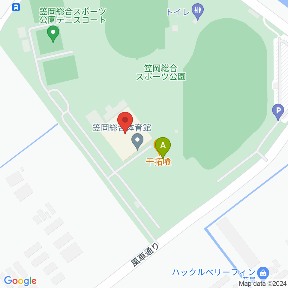 笠岡総合体育館周辺のカフェ一覧地図