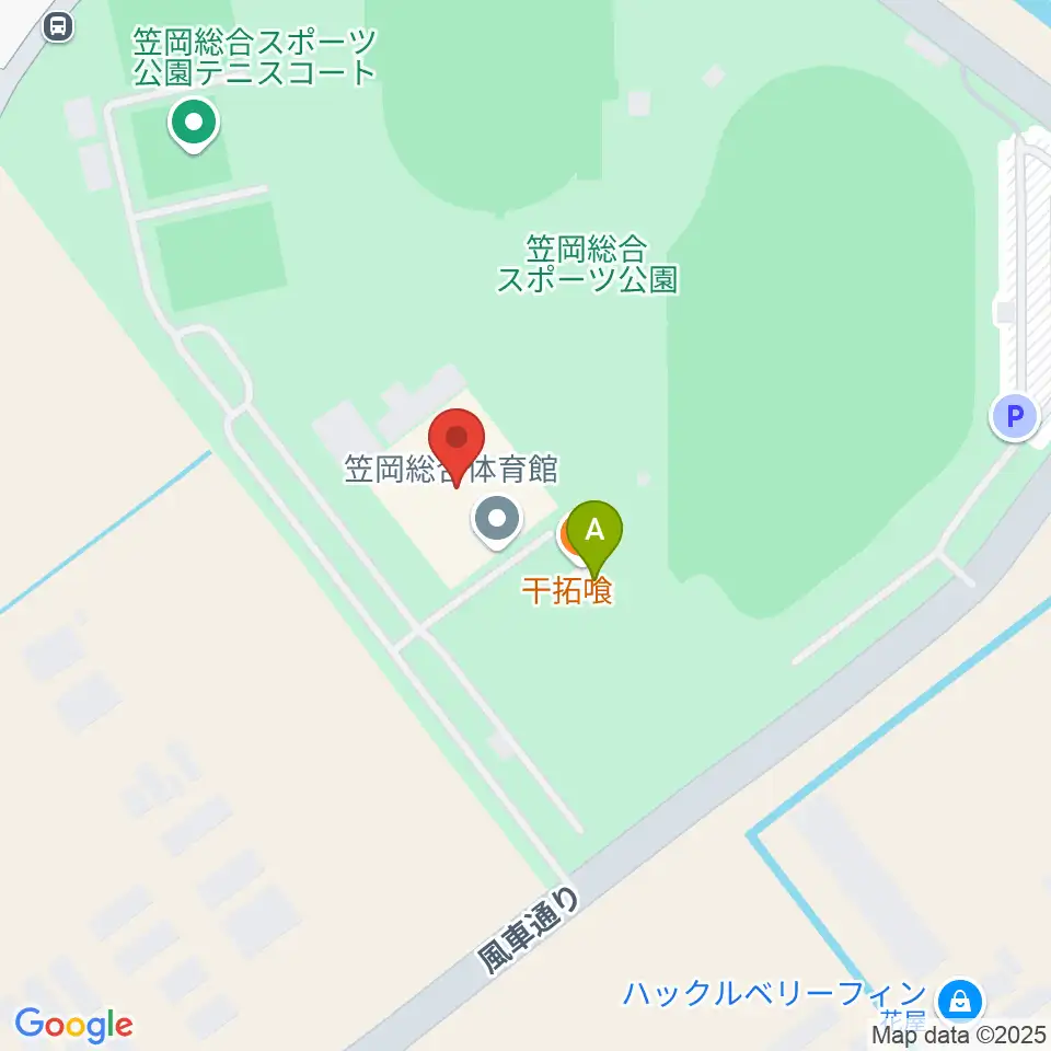 笠岡総合体育館周辺のカフェ一覧地図