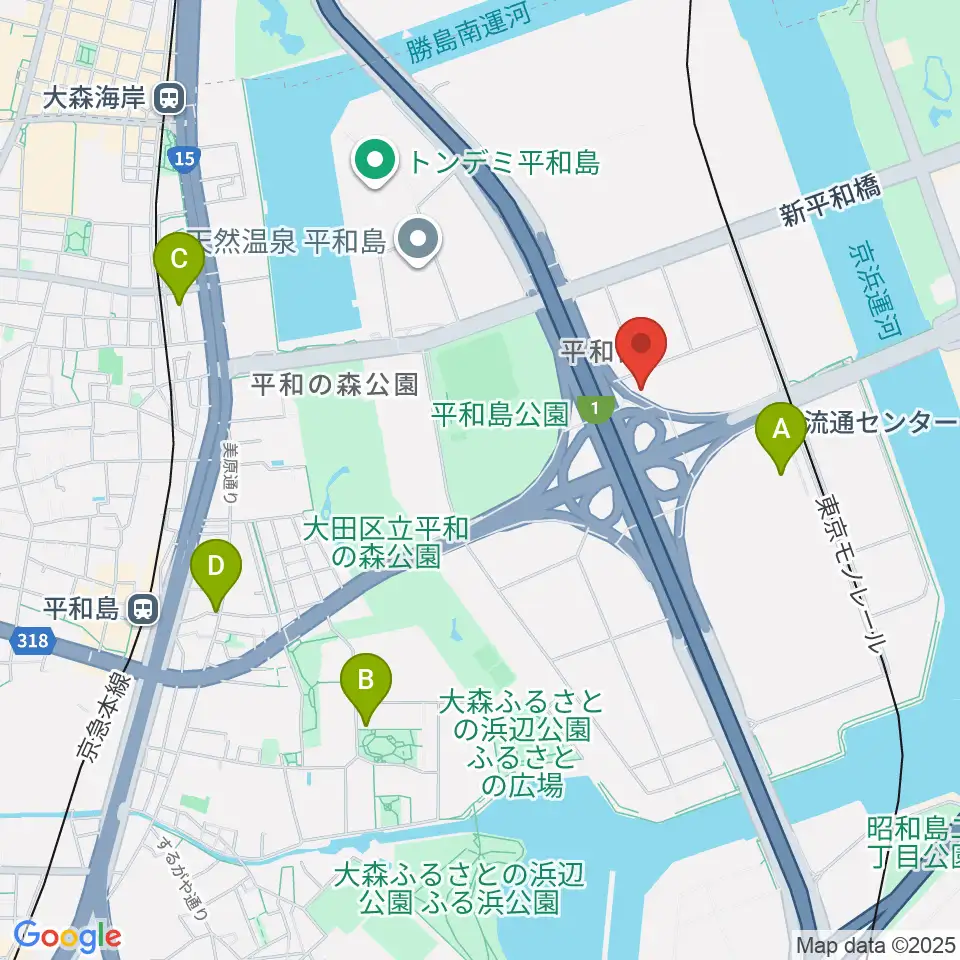 TIC Studio周辺のカフェ一覧地図