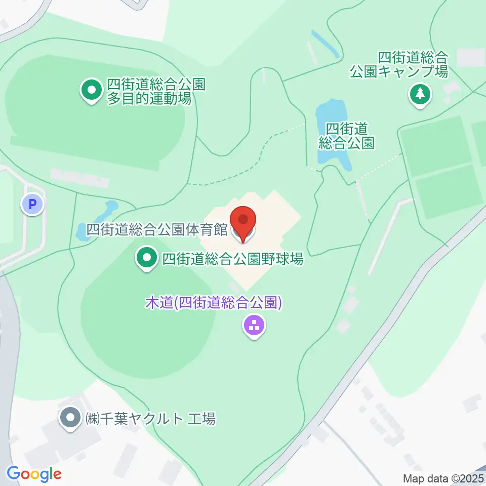 四街道総合公園体育館周辺のカフェ一覧地図