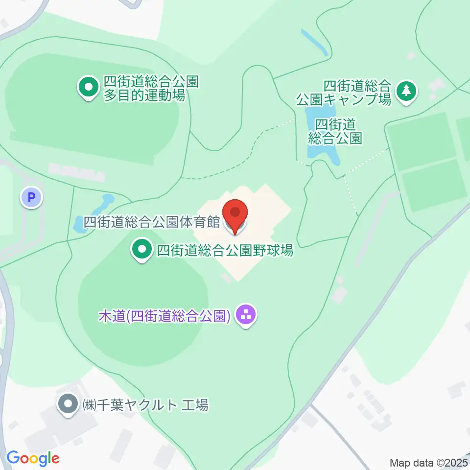 四街道総合公園体育館周辺のカフェ一覧地図