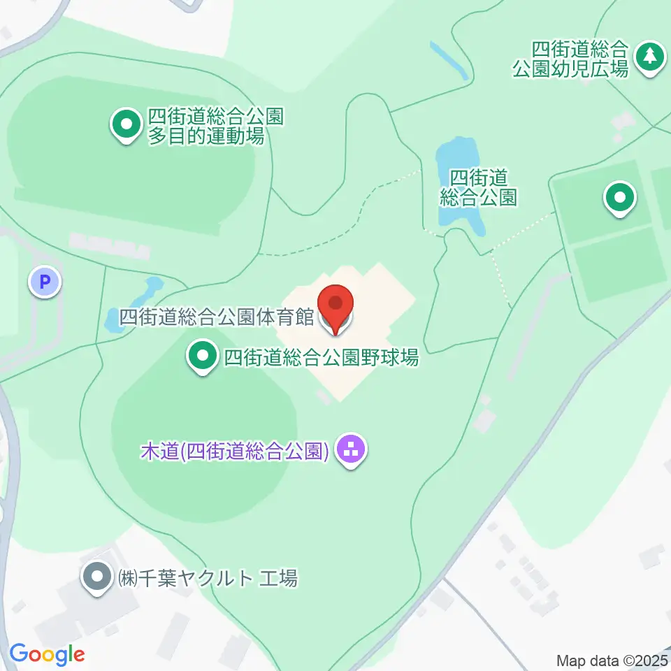 四街道総合公園体育館周辺のカフェ一覧地図