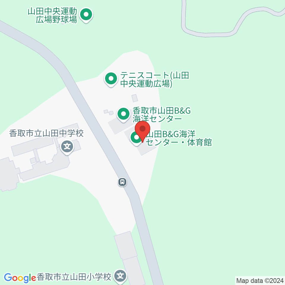 香取市山田B&G海洋センター周辺のカフェ一覧地図