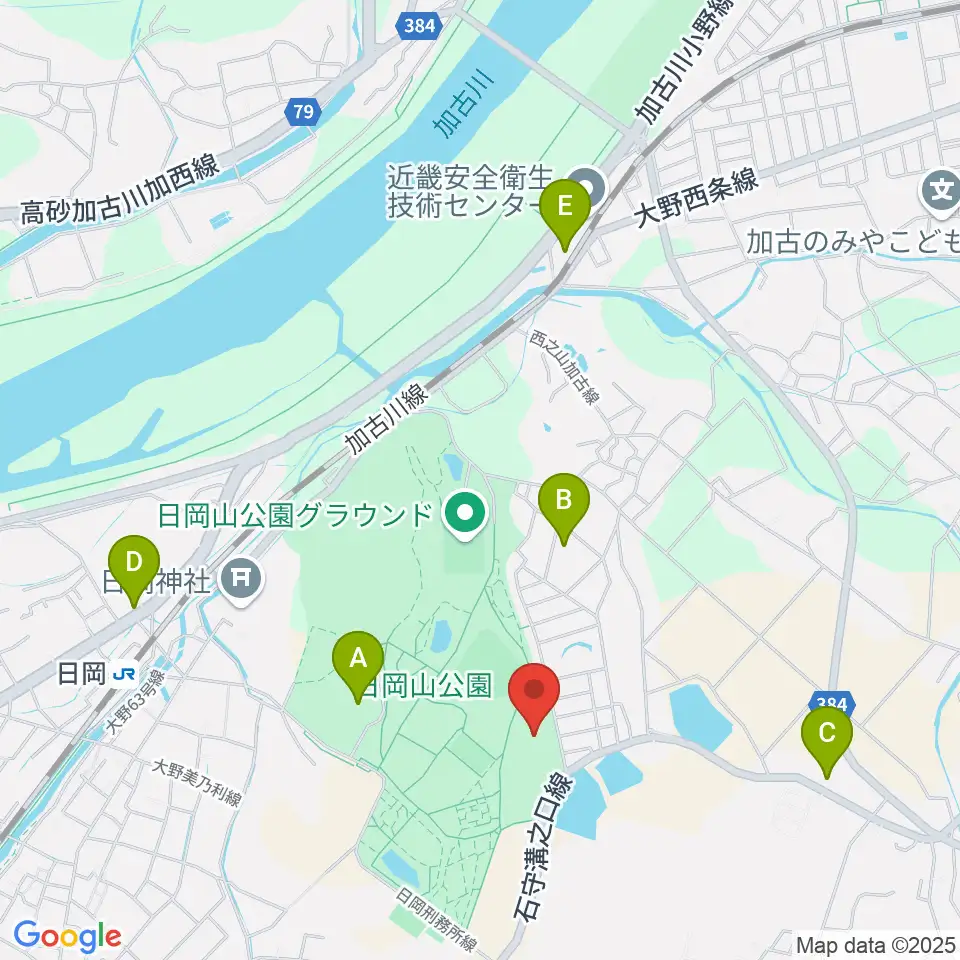 117いいなスポーツアリーナ周辺のカフェ一覧地図