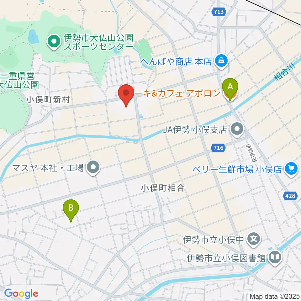 三重電子スマイルアリーナ小俣周辺のカフェ一覧地図