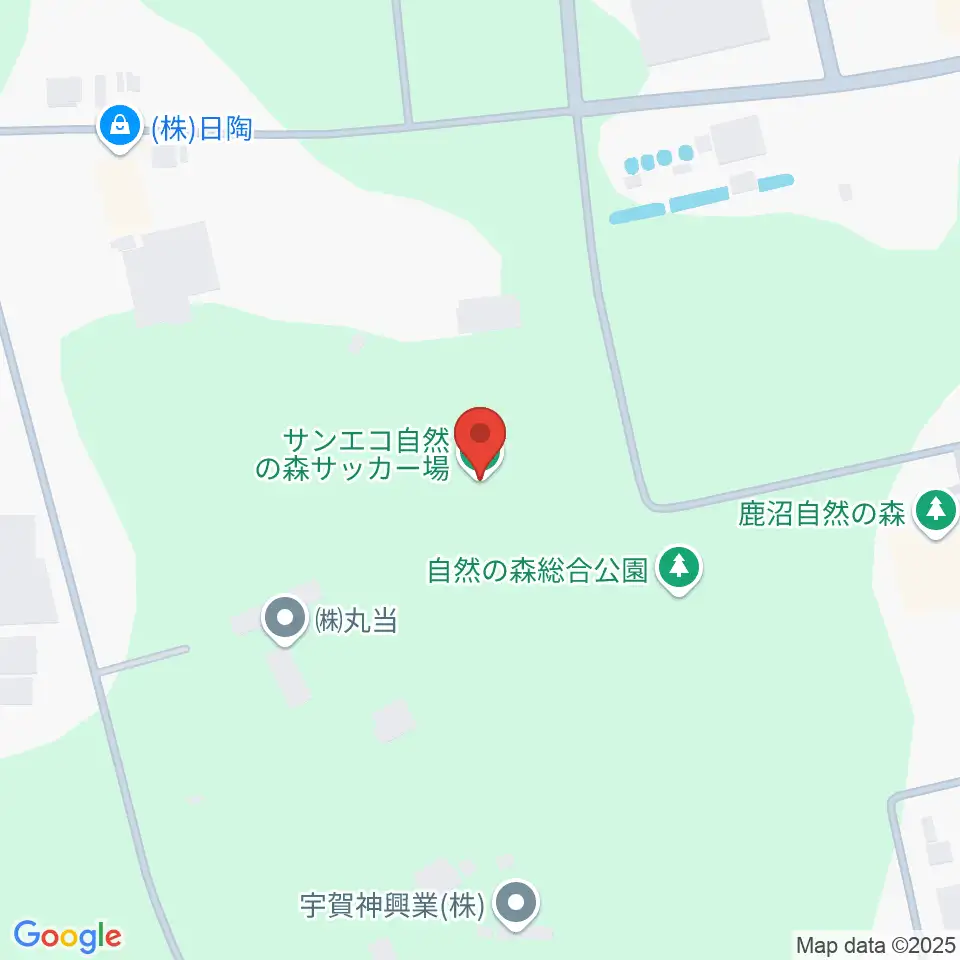サンエコ自然の森サッカー場周辺のカフェ一覧地図