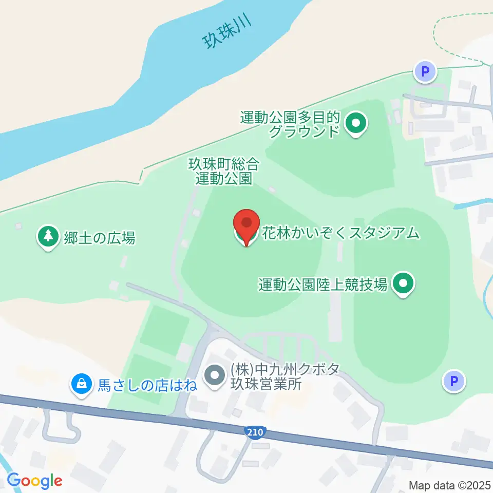 花林かいぞくスタジアム周辺のカフェ一覧地図