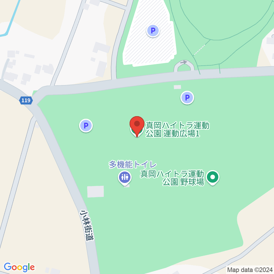 真岡ハイトラ運動公園運動広場1周辺のカフェ一覧地図