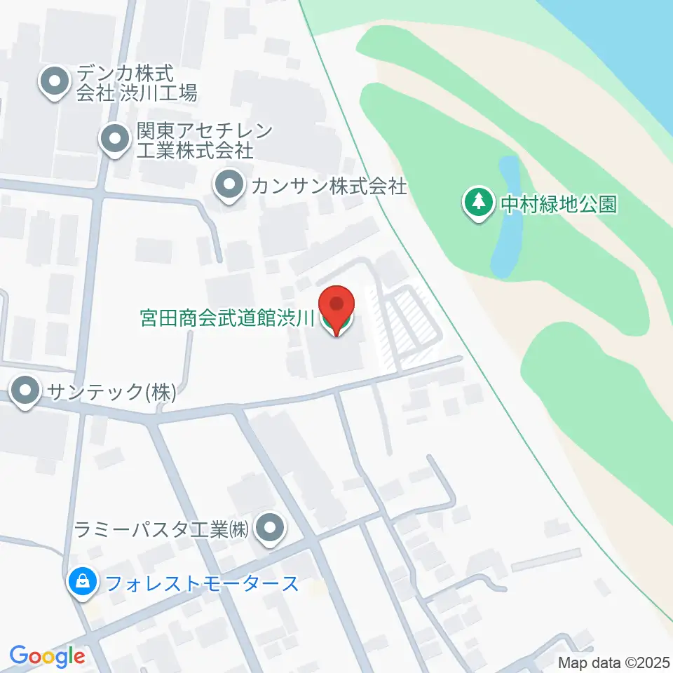 宮田商会武道館渋川周辺のカフェ一覧地図