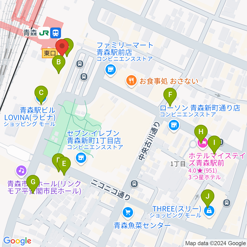 協同組合タッケン美術展示館周辺のカフェ一覧地図