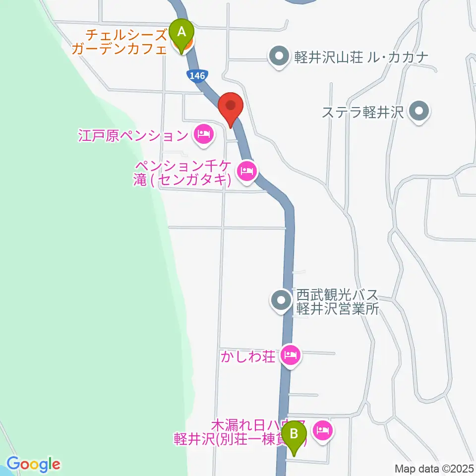 CREATIVE COMPLEX STUDIO周辺のカフェ一覧地図