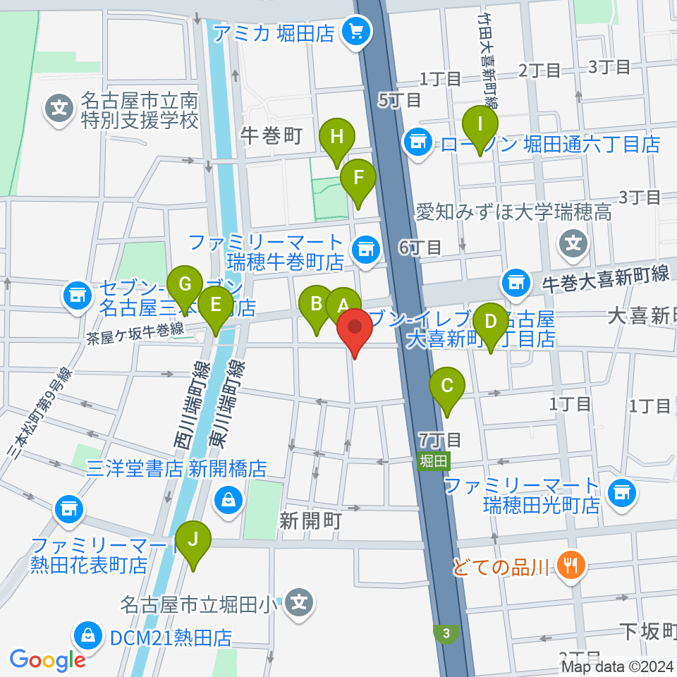 株式会社フルハウス周辺のカフェ一覧地図