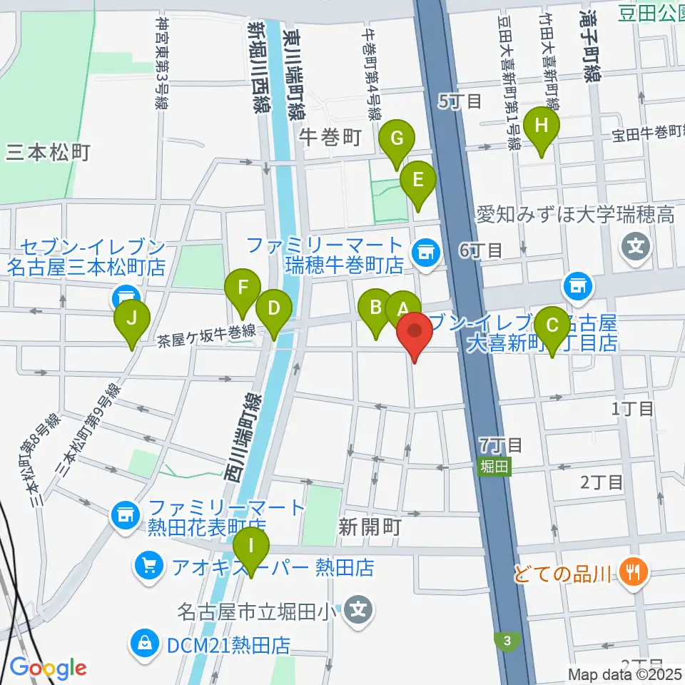 株式会社フルハウス周辺のカフェ一覧地図