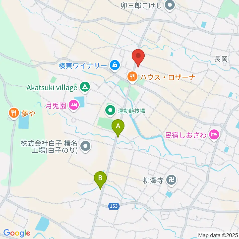 榛東村耳飾り館周辺のカフェ一覧地図
