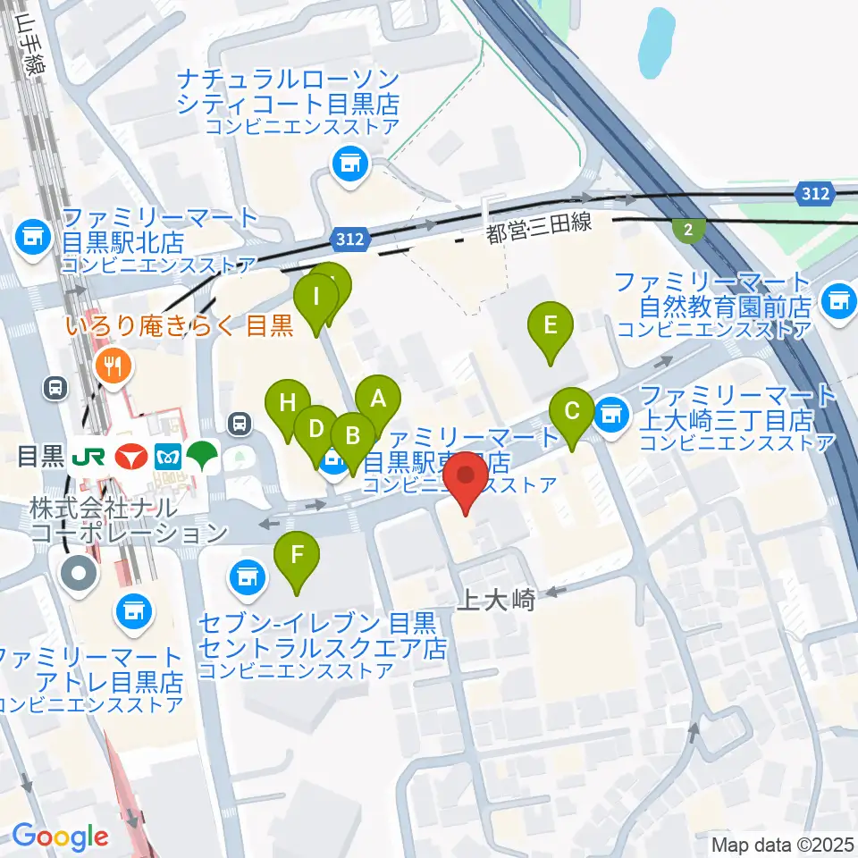 自転車文化センター周辺のカフェ一覧地図