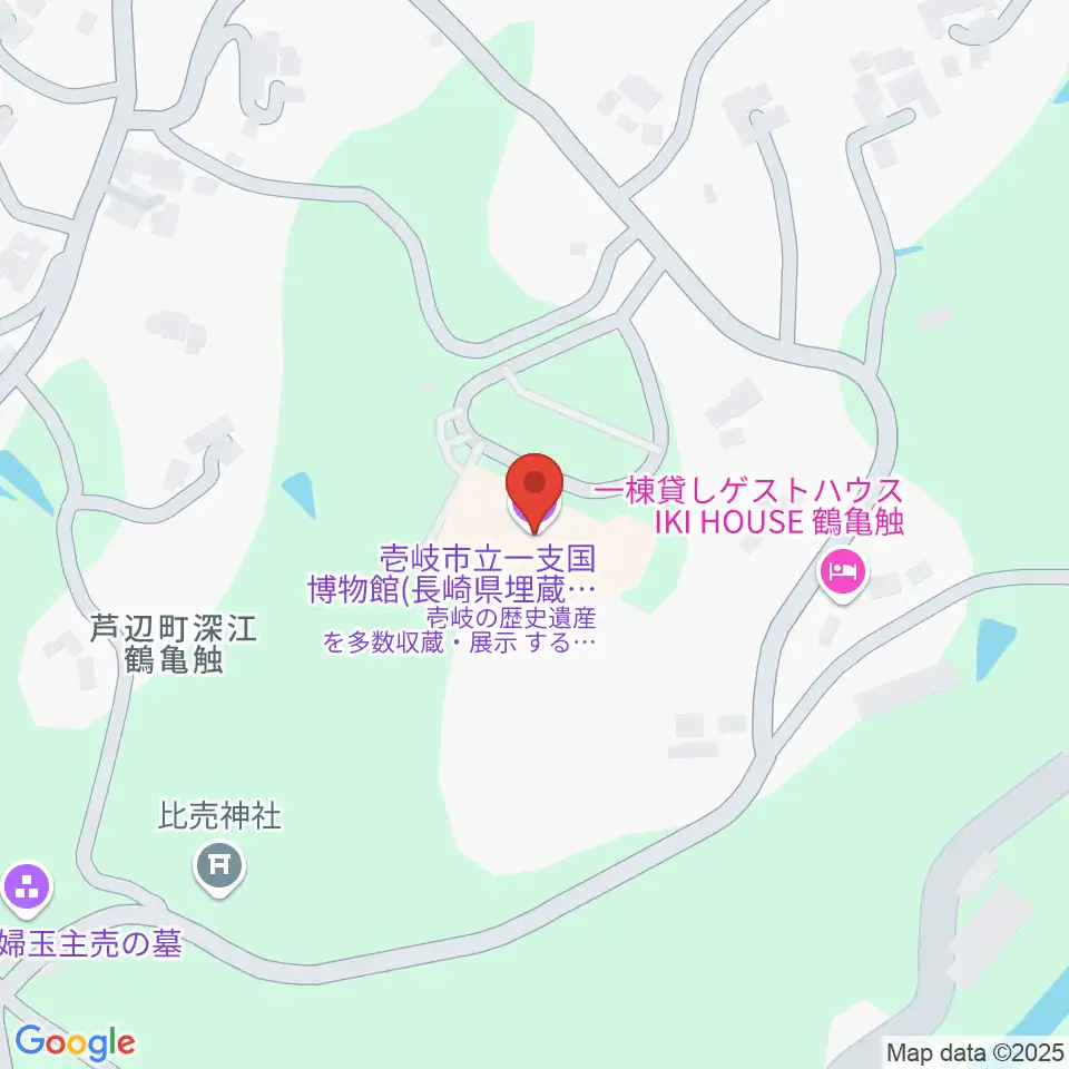 壱岐市立一支国博物館周辺のカフェ一覧地図