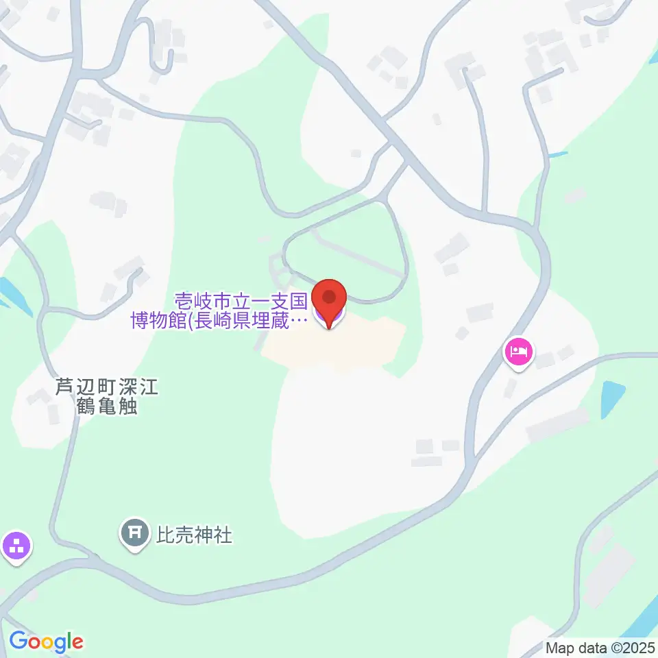 壱岐市立一支国博物館周辺のカフェ一覧地図