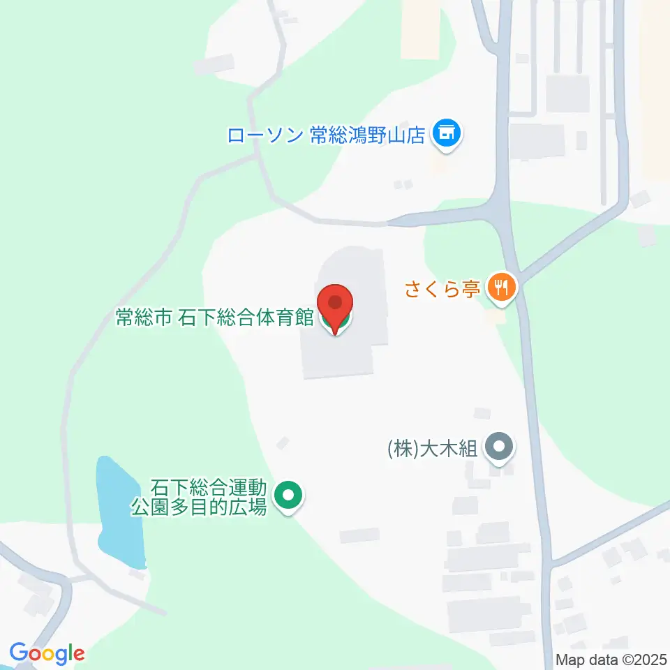 常総市石下総合体育館周辺のカフェ一覧地図