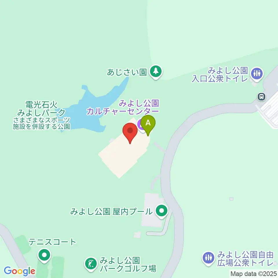 電光石火みよしパーク周辺のカフェ一覧地図
