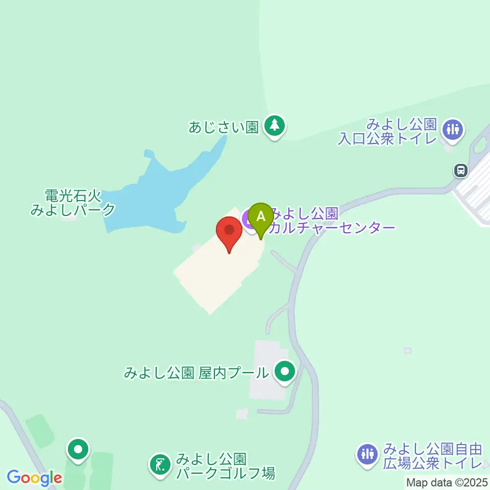 電光石火みよしパーク周辺のカフェ一覧地図