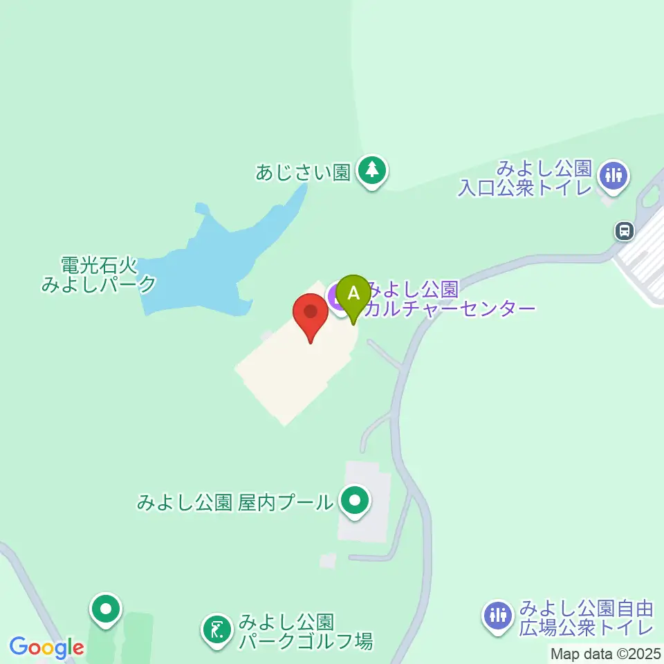 電光石火みよしパーク周辺のカフェ一覧地図