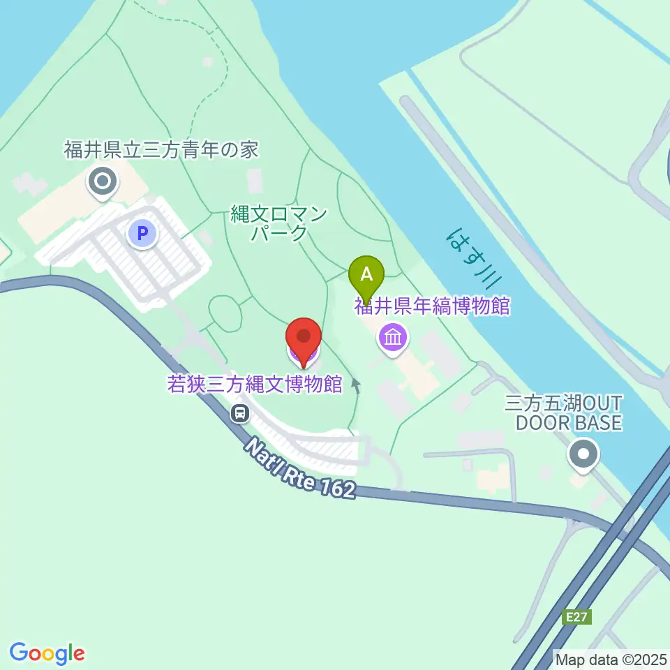 若狭三方縄文博物館周辺のカフェ一覧地図