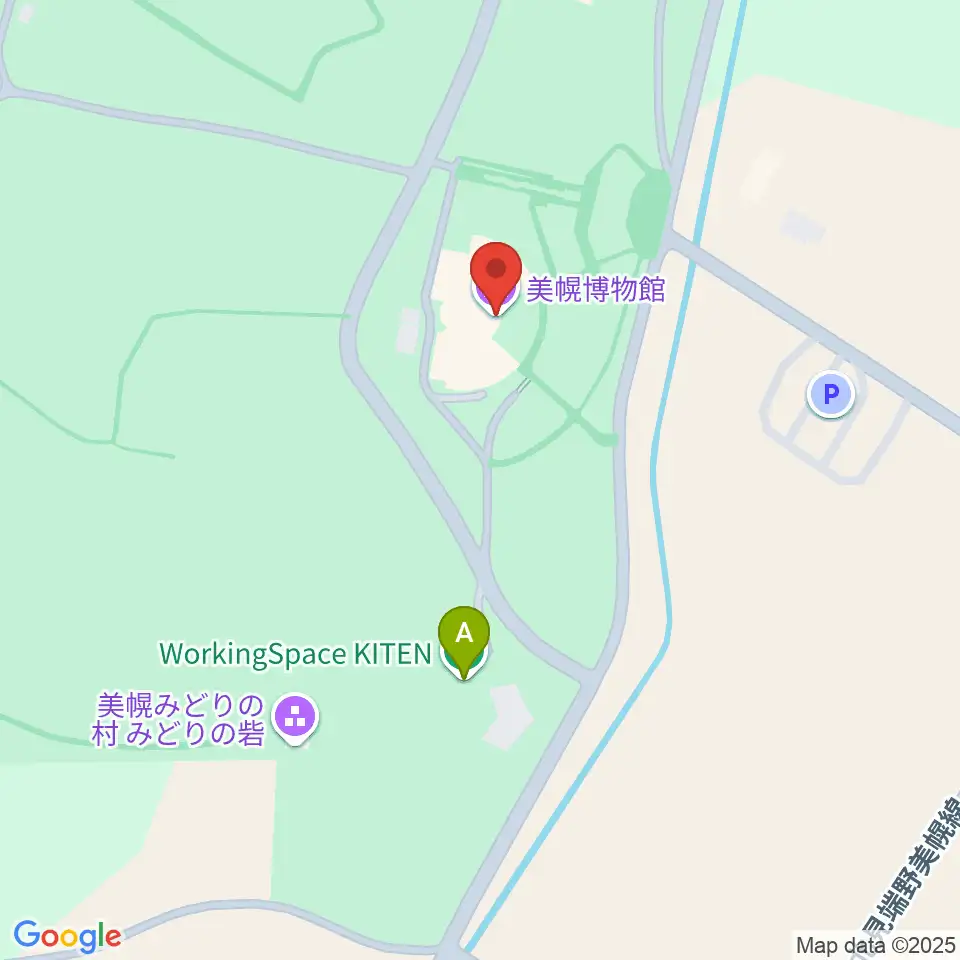 美幌博物館周辺のカフェ一覧地図