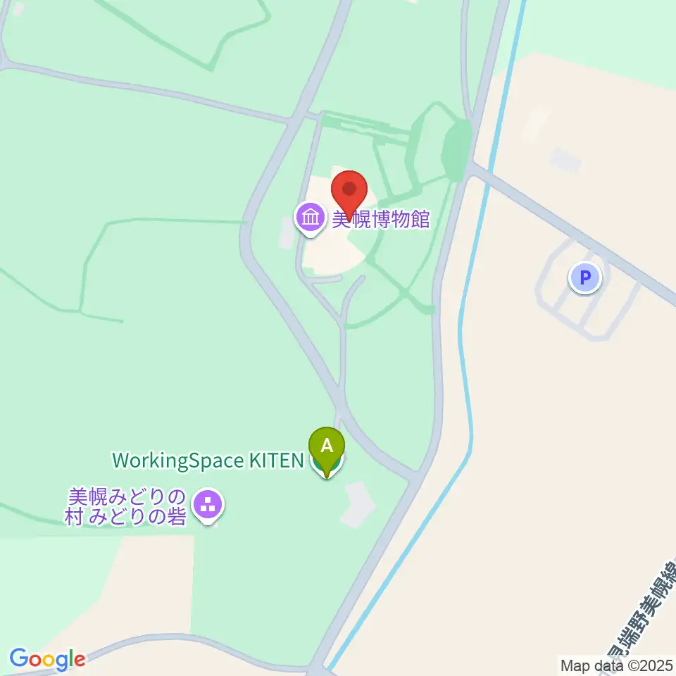 美幌博物館周辺のカフェ一覧地図